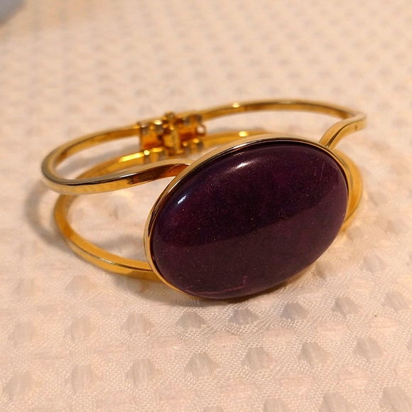 Amethyst Clamp Bracelet - Picture 1 of 3